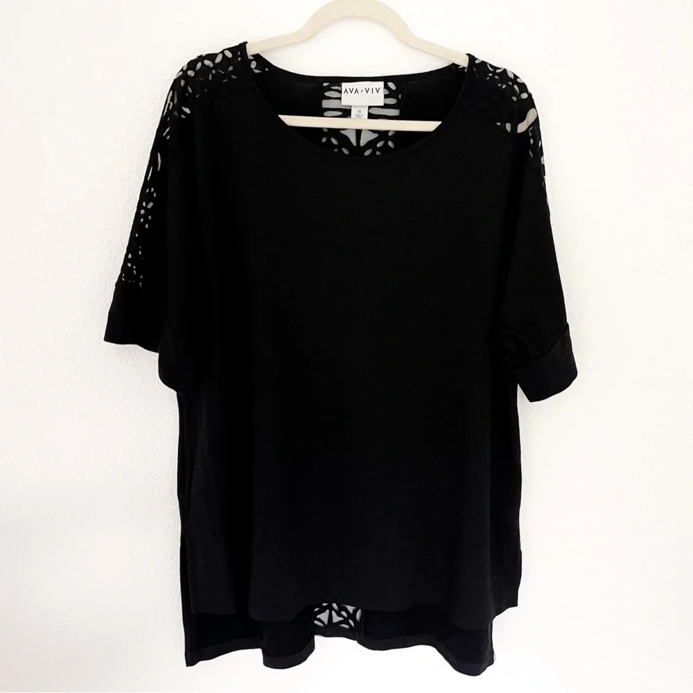 Ava & Viv T-Shirt 1X - Picture 1 of 4